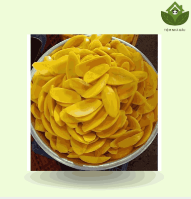 Quy trinh lam xoai say deo