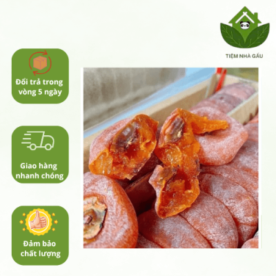 Hồng sấy dẻo bao nhiêu calo?