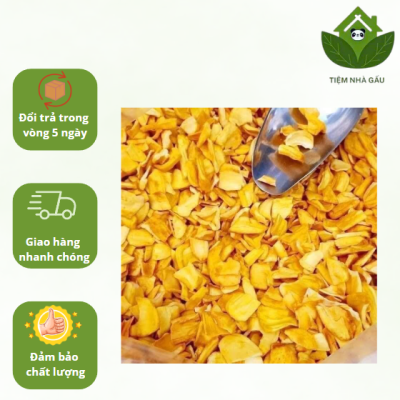 Mít Thái sấy vụn Tiệm Nhà Gấu giòn ngon tự nhiên, ngọt dịu