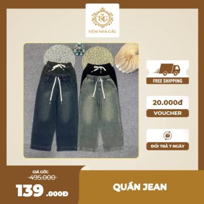 Quần Jean phong cách thời trang trẻ