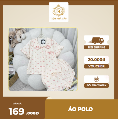 Đồ ngủ pijama nữ dễ thương form rộng – xu hướng mặc nhà hot nhất hiện nay