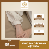 vòng tay dây mảnh mặt tròn