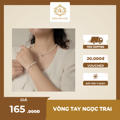 vòng tay ngọc trai