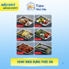 Khay inox đựng thức ăn