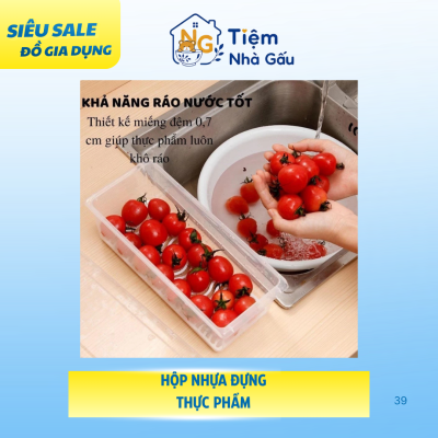 hộp đựng thực phẩm an toàn