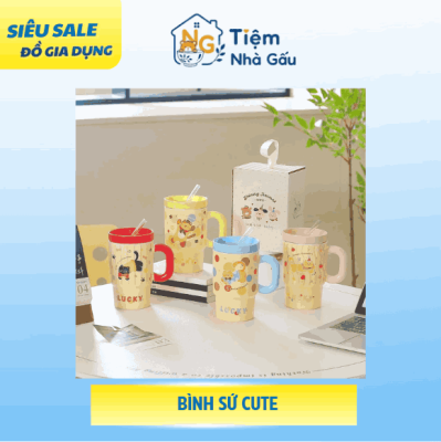 Cốc Sứ Uống Nước Siêu Đẹp