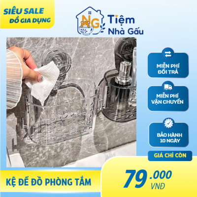 Kệ để đồ phòng tắm Tiệm Nhà Gấu