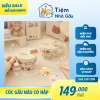 Cốc gấu có nắp