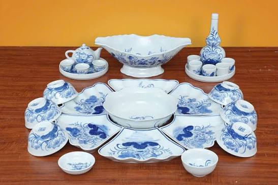 bộ bát đĩa thắp hương