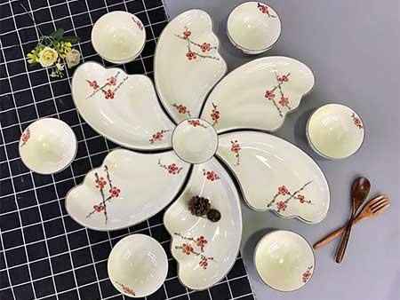 Bộ Bát Đĩa Bày Tết